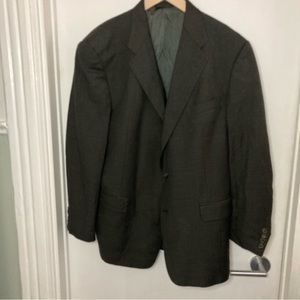 Burberry Dark Green Suit Jacket - 44R